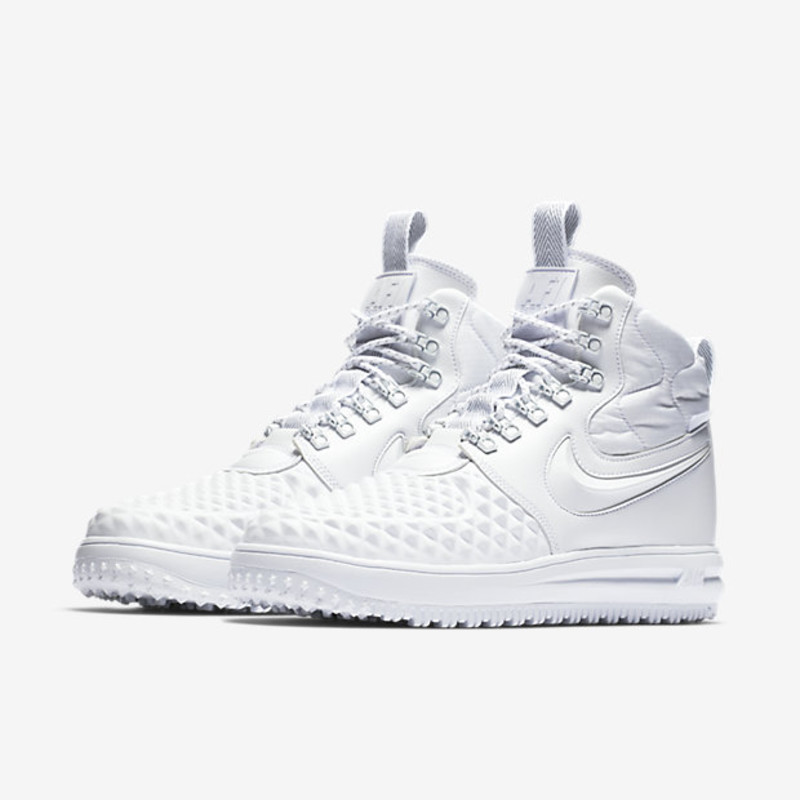 Nike Lunar Force 1 Duckboot Triple White AA1123 100 Grailify